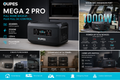 OUPES Mega 2 Pro 2048Wh Portable Power Station | 2500W Solar Generator & Home Backup