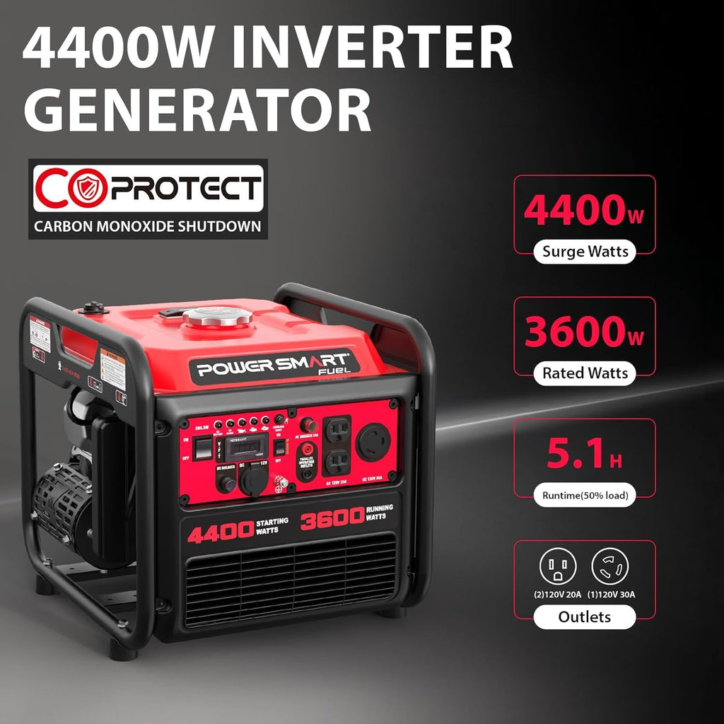 PowerSmart 4400W Open Frame Inverter Generator